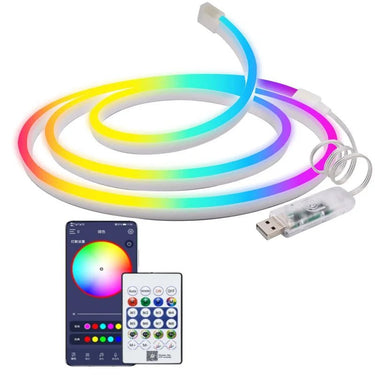 RGBIC Neon LED Strip Lights - Smart & Waterproof - InspiredGrabs.com